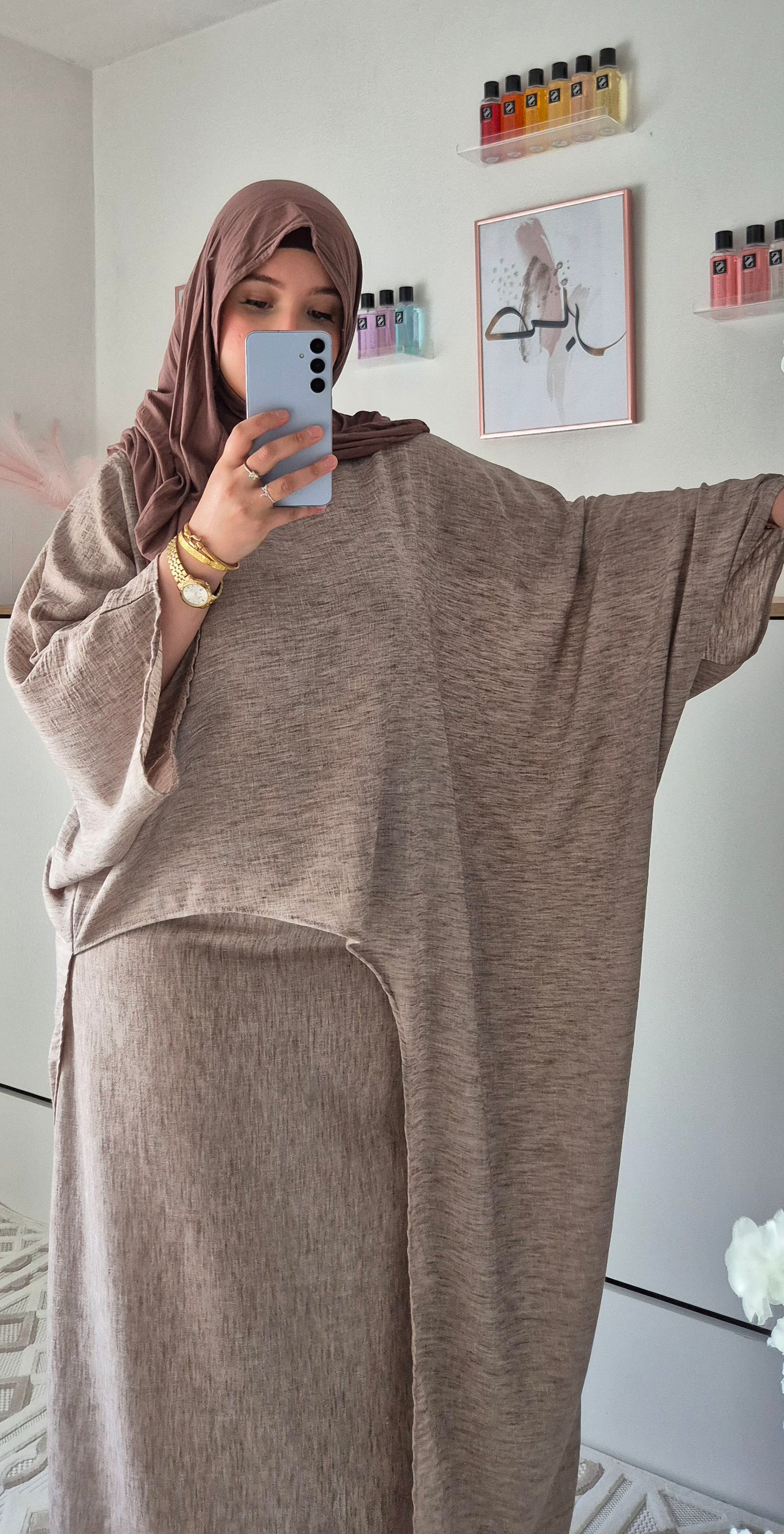Ensemble jupe asymétrique