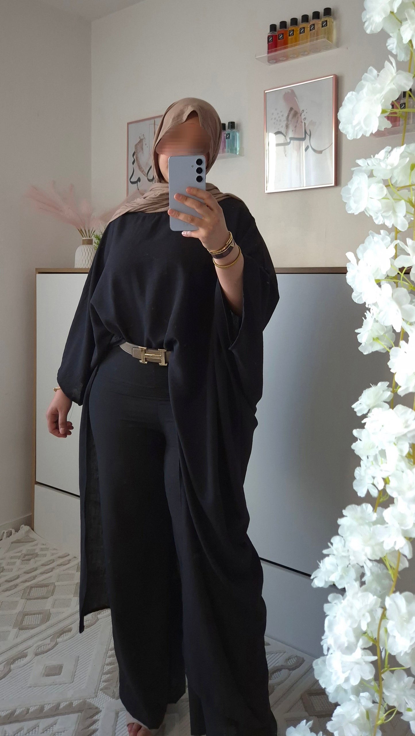 Ensemble pantalon asymétrique