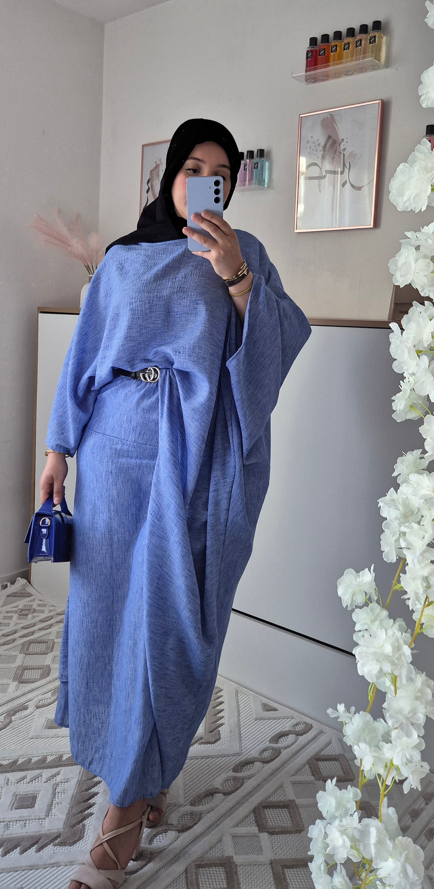 Ensemble jupe asymétrique