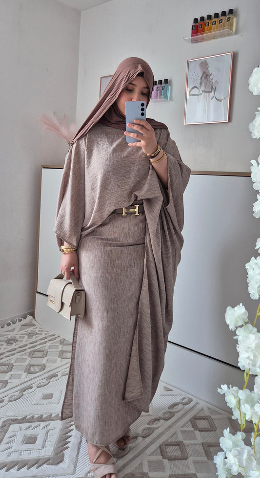 Ensemble jupe asymétrique